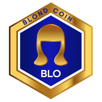 Blondcoin logo 350px